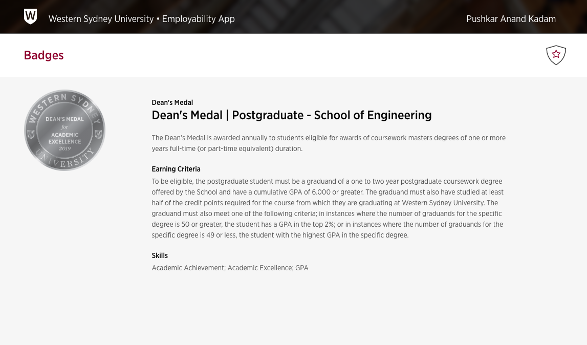 Image of deansmedal